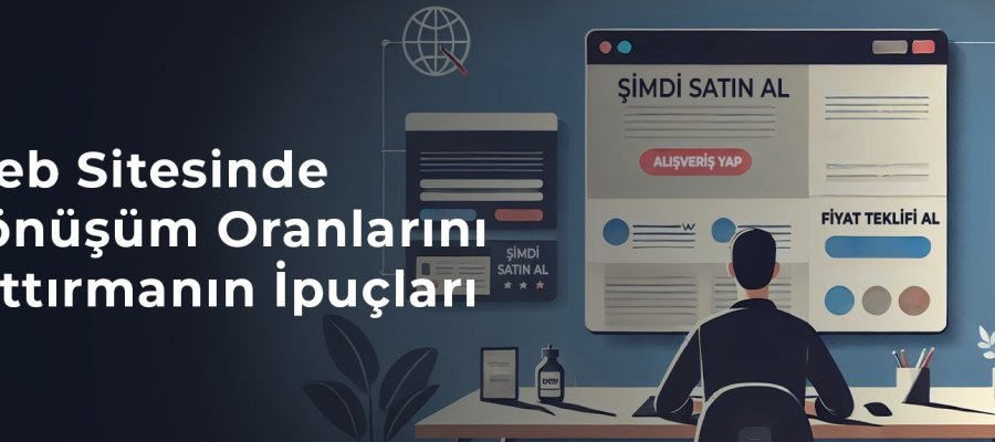 Web Sitesinde Dönüşüm Oranlarını Arttırmanın İpuçları