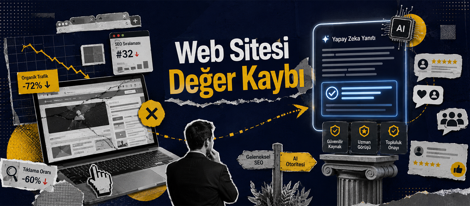 Yapay Zeka Çağında Web Siteleri Neden Sessizce Değer Kaybediyor?