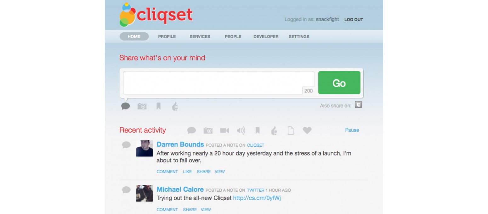 Cliqset.com: Sosyal Ağ Hesaplarınızı Bir Arada Tutun!