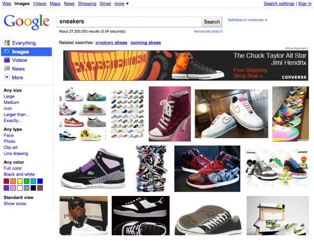 Google Görseller: Görüntülü Reklam Denemesi